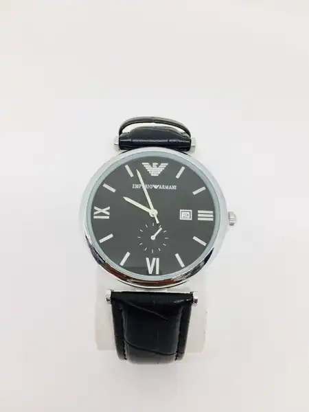 Montre Emporio Armani Classic – Édition Black & Silver Prestige