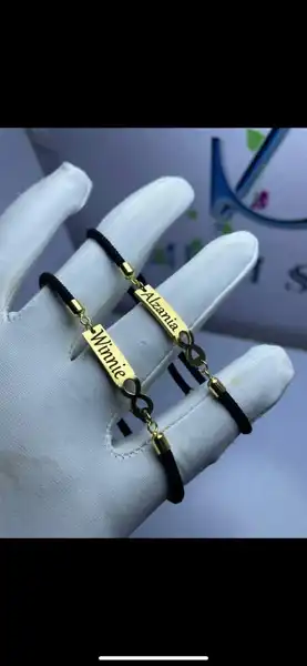 Duo de Bracelets Cordons Infinis – Personnalisables