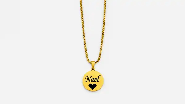 Collier Personnalisé Médaillon 