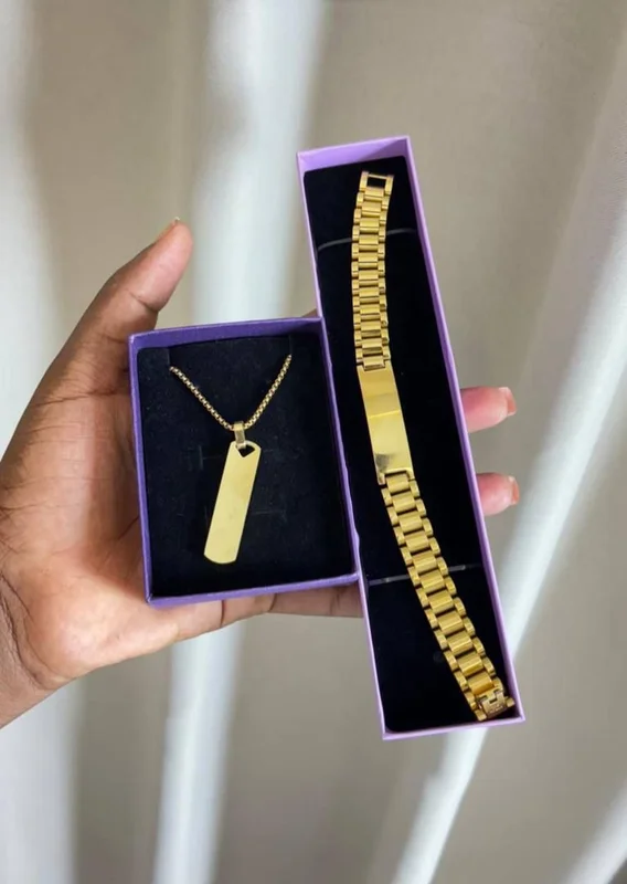 Chaine + Goumette Homme